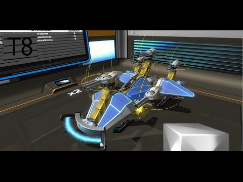 Robocraft: Tier 8 Super Speeder (fastest land SMG)