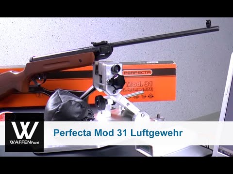 Perfecta Mod 31, Luftgewehr Schusstest, www.waffenfuzzi.de