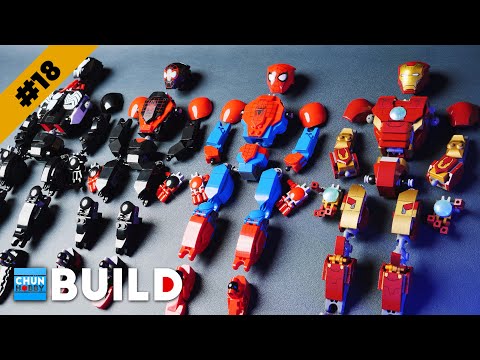 LEGO Speed Build! Marvel Figures Collection 2022 | LEGO Marvel 2022 | Beat Build