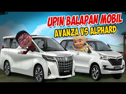 Upin ipin Balapan Mobil Avanza vs Alphard , ipin senang ! GTA Lucu