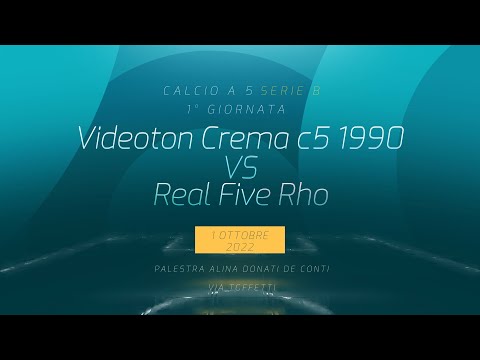 1^ G | Videoton Crema c5 1990 - Real five Rho: 5-3 | Highlights stagione 2022-23