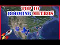 Why Americans are FLOCKING to These 10 Metros | The Top 10 US Metros That GAINED the Most Population