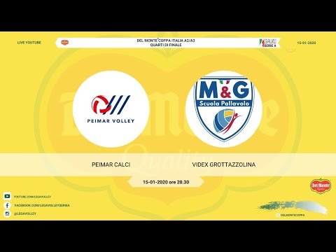 15-01-2020: (quarti Del Monte Coppa Italia A2/A3) - Peimar Calci-Videx Grottazzolina