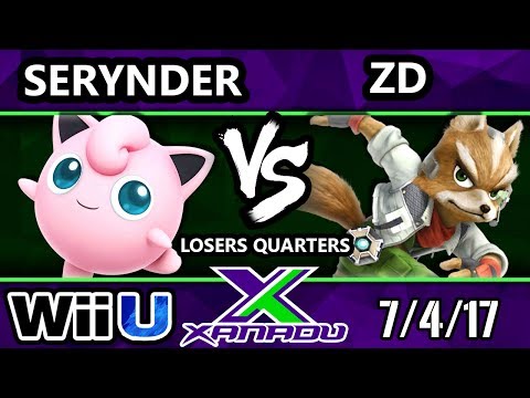 S@X 209 - Serynder (Jigglypuff) Vs. InC | ZD (Fox) - SSB4 Losers Quarters - Smash 4