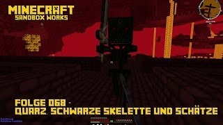 preview picture of video 'Minecraft Sandbox [HD+] #068 - Quarz, schwarze Skelette & Schätze'