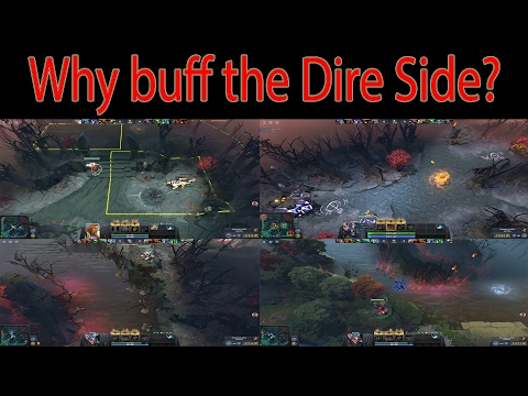 Why Valve had to buff the dire side map in patch 7.02 (and how it will affect your game)