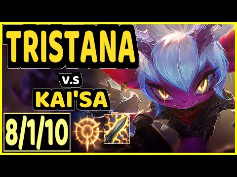 FORG1VEN (TRISTANA) vs KAI'SA - 8/1/10 KDA BOTTOM ADC CHALLENGER GAMEPLAY - EUW