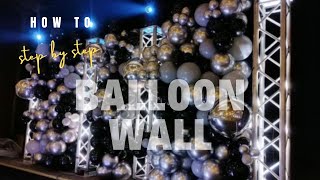 DIY Balloon Wall, How to Balloons, Party Decor, Balloon Decor Idea, Party Balloon NY