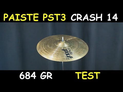 Paiste PST3 14-inch crash cymbal image 2