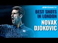 Novak Djokovic: Best ATP Finals Shots In London!