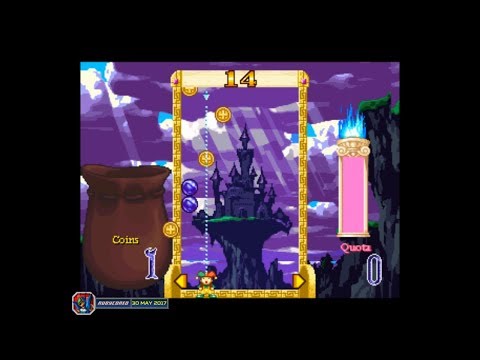 Magical Drop 3/III (2000, PlayStation) - 26 of 37: Competition Mode - High Priestess [1080p50]