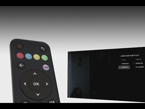 How to change the language of a TV program? V1