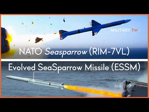Sea Sparrow vs Evolved SeaSparrow Missile ESSM