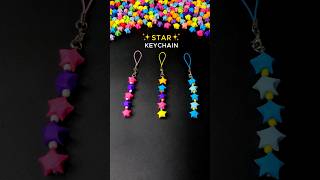 How To Make Origami LUCKY STAR Keychains ⭐ 3D Paper Star 🌟 Easy DIY Lucky Stars