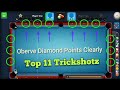 Top 11 Trickshots With Fanatic Cue - 8 Ball Pool