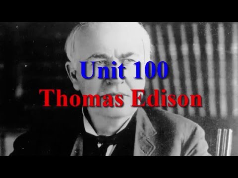 Thomas Edison Learn English via Listening Level 3 Unit 100