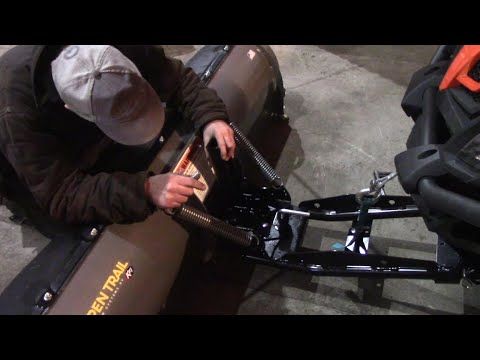 KFI plow fix for winch cable breaking on UTV CF Moto.