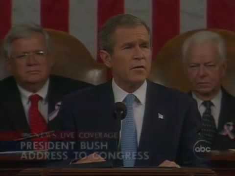 Sept  20, 2001   Bush Declares War on Terror online video cutter com