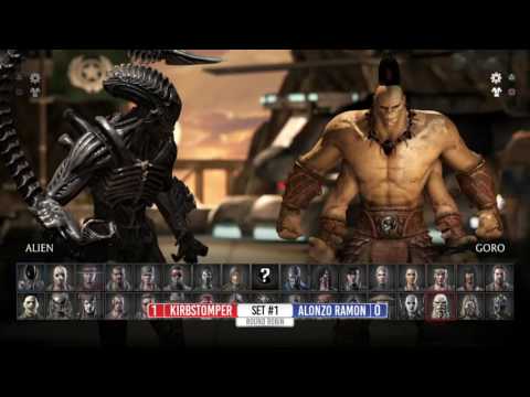 SET #1 - MKX - Kirbstomper vs Alonzo Ramon (Round Robin)