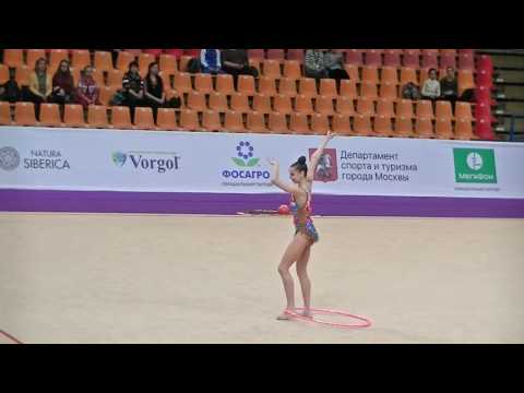 Elizaveta Lugovskikh (RUS)  hoop  Grand Prix Moscow 2017