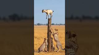 How Did This Goat Outsmart Four Cheetahs