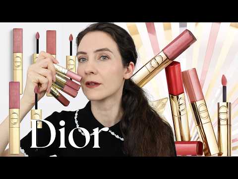 I’m in love! 😍❤️ The two BEST Holiday releases Rouge Dior Sequin Duo Lipstick & one more...