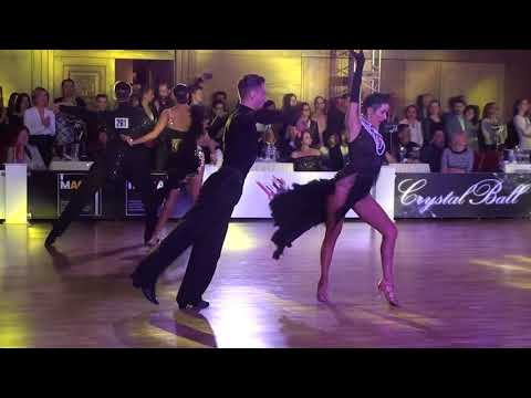 Osadchii Georgii - Shaposhnikova Elizaveta Cha-Cha 1/2 Professional Latin  Crystall Bal 2018