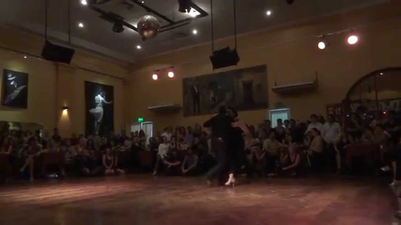 Julio Balmaceda & Corina De La Rosa. Color Tango Orq. Milonga Parakultural salon Caning 2014
