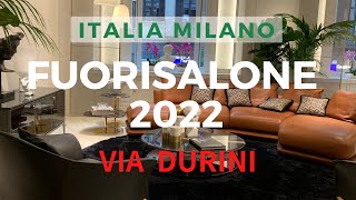 【イタリア・ミラノ】ミラノの大イベントFuoriSalone 2022。フォーリサローネ必見のドゥリーニ通りの様子をご紹介♪ #イタリア#ミラノ#milano #ミラノサローネ#フォーリサローネ