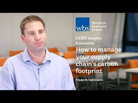 Core Insights: Sustainability - How to manage your supply chain's carbon footprint