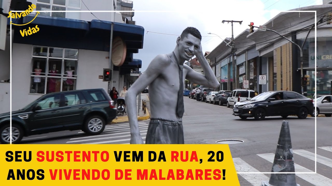 Malabares de Rua | Robson viaja o mundo para mostrar suas habilidades!