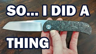 Trevor Burger LEXK CFL Sheepsfoot - Unboxing and First Impressions
