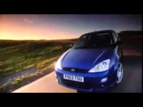 Focus RS Mk1 vs Escort RS Cosworth (TV's Fifth Gear - Vikki Butler-Henderson)