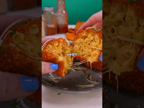 Making Tini's INCREDIBLY CHEESY mac and cheese balls!