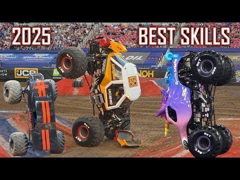 Over ONE HOUR of the BEST MONSTER JAM SKILLS OF 2025!