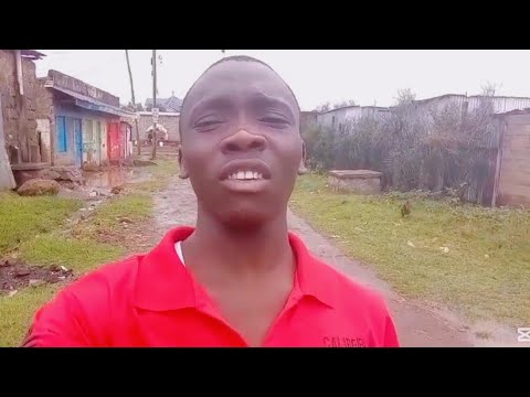 African food, cooking ugali with sukuma wiki and scrambled eggs