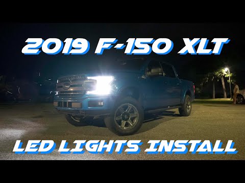 INSANELY BRIGHT! | 2018-2020 F-150 LED Headlights & Fog Lights Upgrade & Install