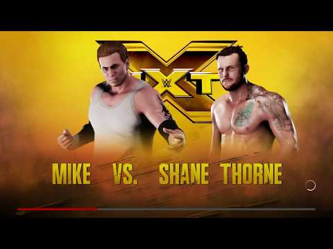 WWE 2K18 - MyCareer - Part 4 - Mike vs Shane Thorne - PS4 Pro Gameplay