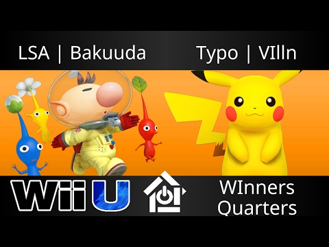 Bearly Monthly 5 - LSA | Bakuuda (Olimar) vs Typo | VIlln (Pikachu) - Smash 4 WInners Quarters