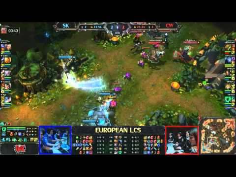 SK vs CW - LCS 2013 EU Spring W4D2 (English)