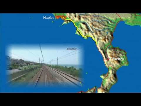 TG CL 33 FS Cab Ride Battipaglia Sapri