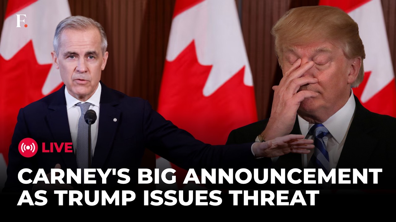 Canada PM Makes Big US Announcement; 'From Today, We Have Decided...' | Mark Carney Briefing | LIVE