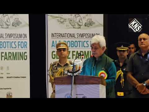 LG Manoj Sinha Inaugurates International Symposium on AI and Robotics for G...
