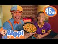 Blippi And Meekah Pretend Play Together BEST OF BLIPPI TOYS Educational Videos For Kids