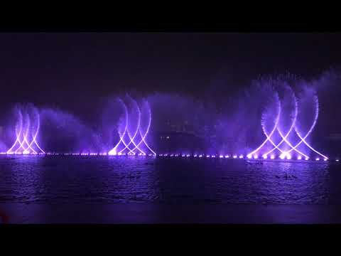 No.3 Musical Fountain in Jinji Lake, Suzhou, Jiangsu Province, China