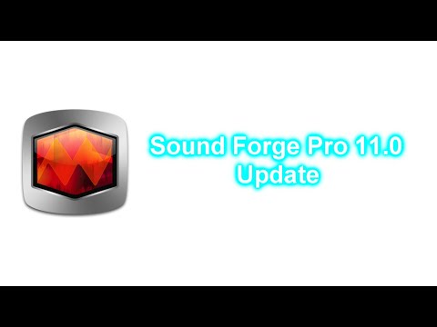 Sound Forge Pro 11.0 Update