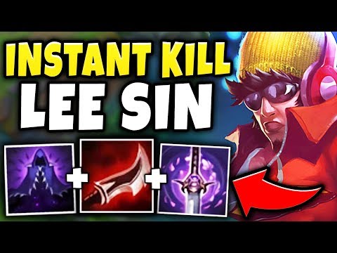 SOLO CARRY EVERY GAME WITH 100% LETHALITY LEE SIN! ARMOR DOES NOTHING! - League of Legends