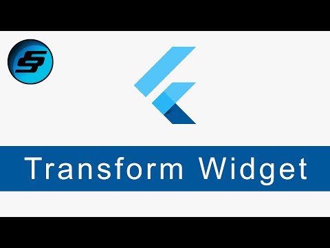 Transform Widget Flutter Programming