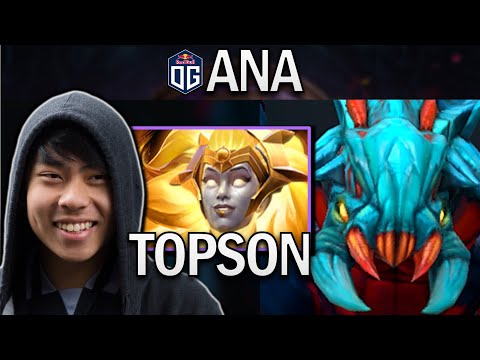 OG.ANA WEAVER WITH TOPSON VS NOTAIL - DOTA 2 7.29 GAMEPLAY