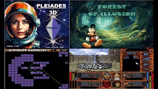 New Amiga Games & Demos 2023: Pleiades 3D & Laser World & Thalimar & Ooze & Forest of Illusion ...